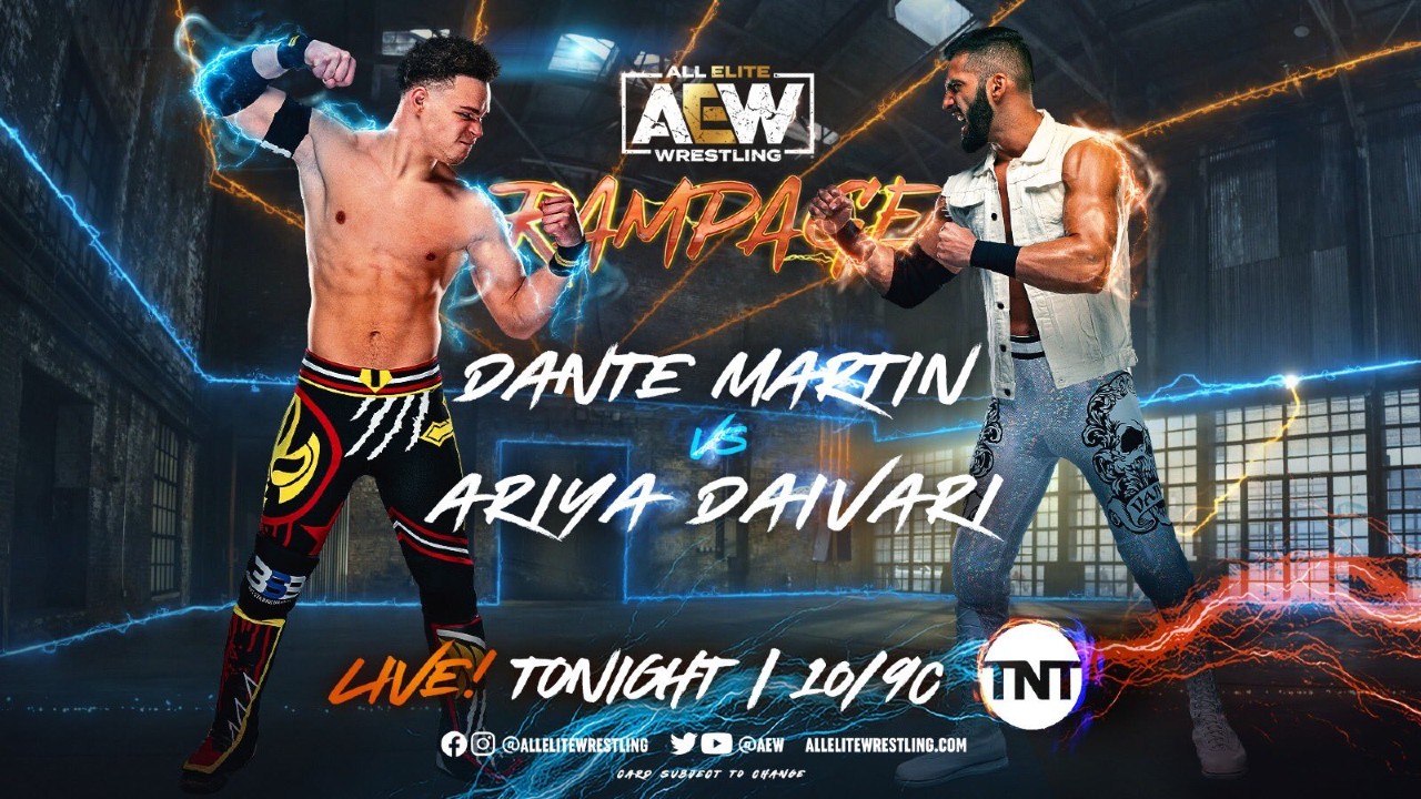 Dante Martin Ariya Daivari AEW Rampage 